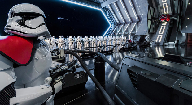 Star Wars Rise of the Resistance Hangar (immagini Disney)