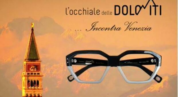La pubblicità dell'occhiale che celebra Venezia