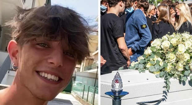 Ragazzo morto in moto, l'addio a Filippo Alberto Contin