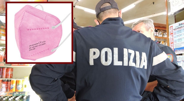 Mascherine Ffp2 rosa alla poliza, il Sap: «Indecoroso per la divisa»