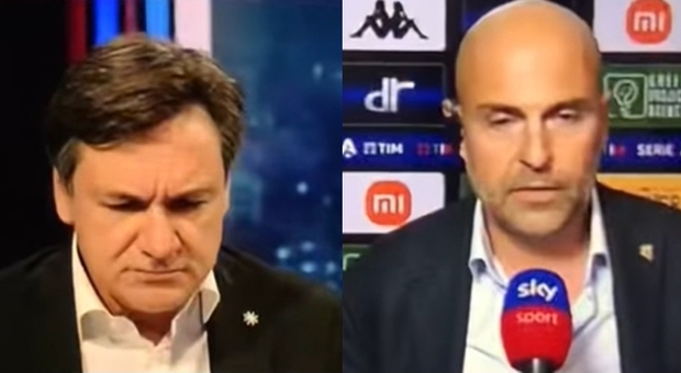 Cagliari in serie B, scontro in diretta tra Giulini e Caressa: «Ci hai fatto un'infamata»