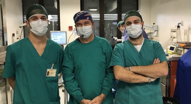 Lo Staff del dott. Massimo Camellin (al centro)