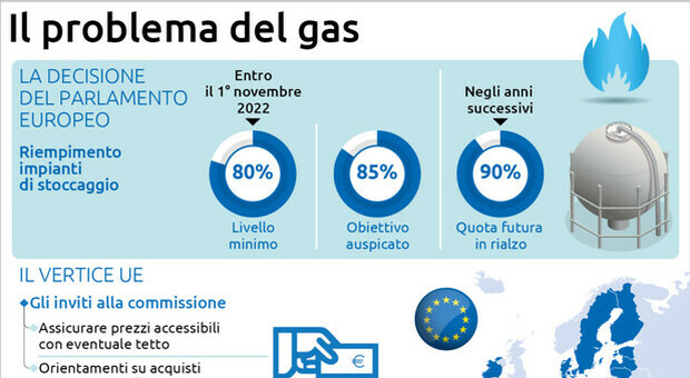 Altri tagli del gas russo in Ue, Italia pronta su stock, Berlino attiva l allarme