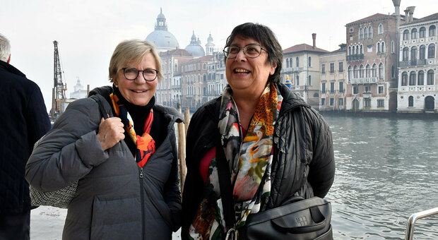 Il provveditore alle opere pubbliche del Triveneto, Cinzia Zincone (a destra) con Elisaberra Sptiz, commissario straordinario