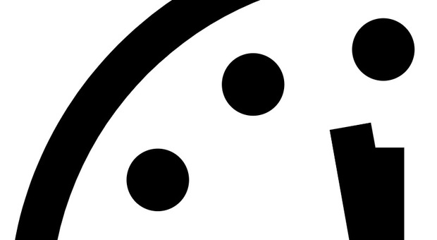 Orologio dell'apocalisse, resta invariato il countdown: 100 secondi alla fine del mondo