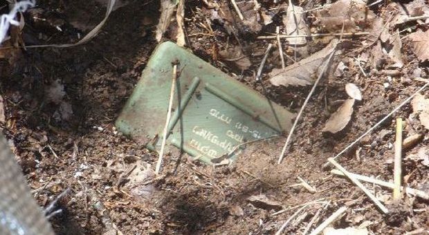 Una delle mine antiuomo scoperte in Libano
