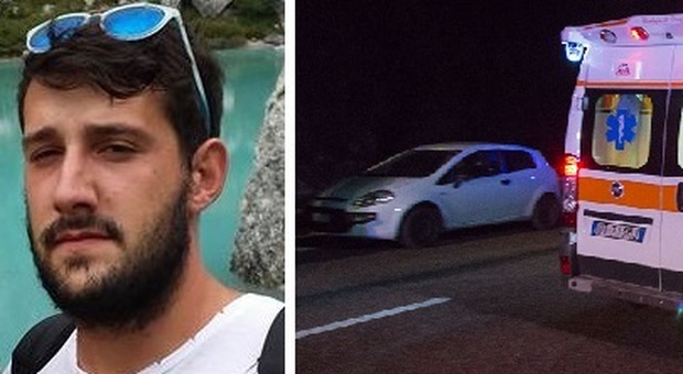 Incidente mortale in moto a Bressane: vittima un ragazzo di 29 anni, Marco Ghirardello