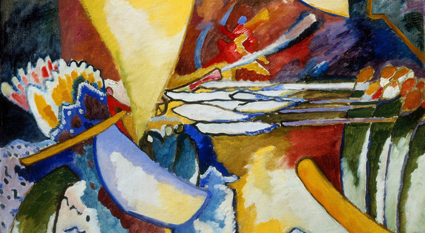 Un dipinto di Kandinskij