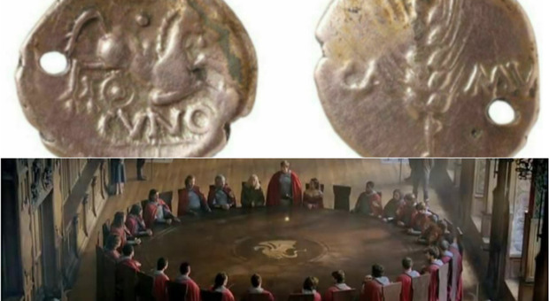 Camelot, trovata moneta-ciondolo d'oro del periodo dei cavalieri della tavola rotonda. I segreti dell'asso del metal detector