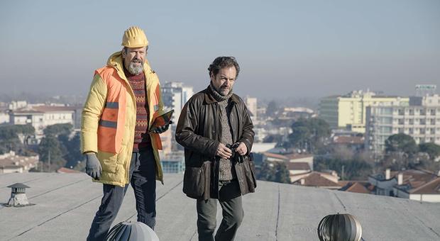 IL FILM Mirko Artuso e Diego Ribon in un momento di Effetto Domino di Alessandro Rossetto