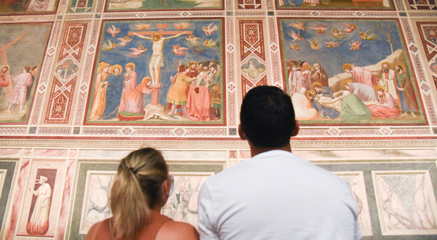 Gli affreschi del Giotto nella Cappella degli Scrovegni