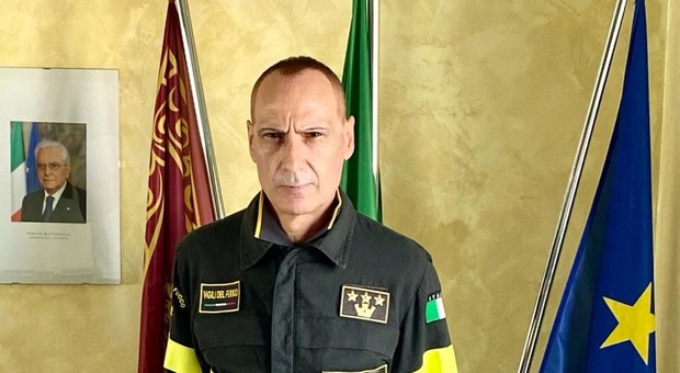 Giuseppe Costa nuovo comandante provinciale dei vigili del fuoco