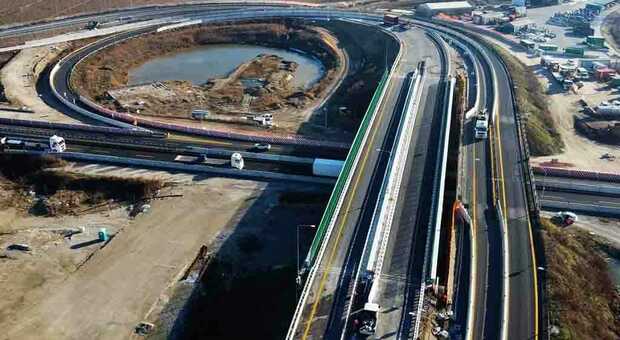 Nuovo ponte al nodo autostradale di Portogruaro
