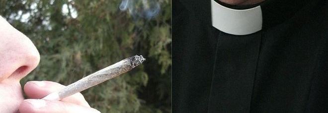 Giovane prete scoperto a fumare ​marijuana con due chierichetti nel bosco: arrestato